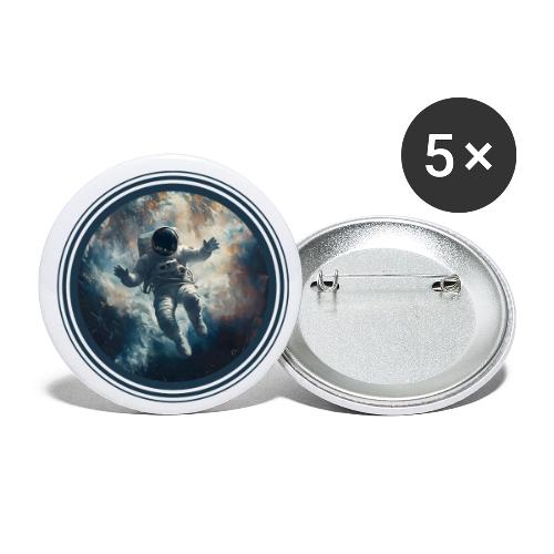 Zero Gravity - Buttons small 1'' (5-pack)