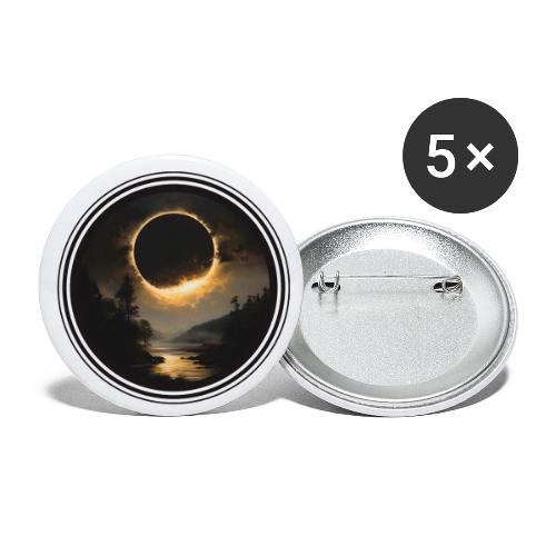 Eclipse: Shadowed Light - Buttons small 1'' (5-pack)