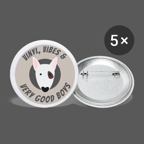 Vinyl, Vibes and Very Good Boys - Buttons small 1'' (5-pack)