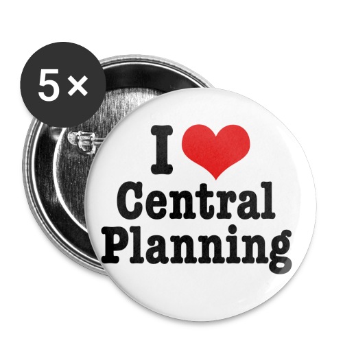 I Heart Central Planning - Buttons small 1'' (5-pack)