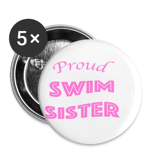 swim sister - Buttons small 1'' (5-pack)