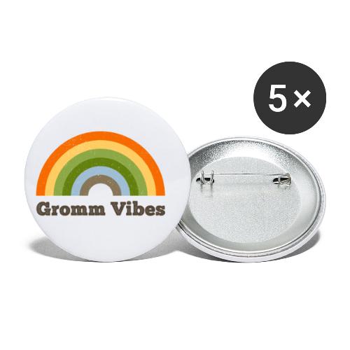 Gromm Vibes - Buttons small 1'' (5-pack)