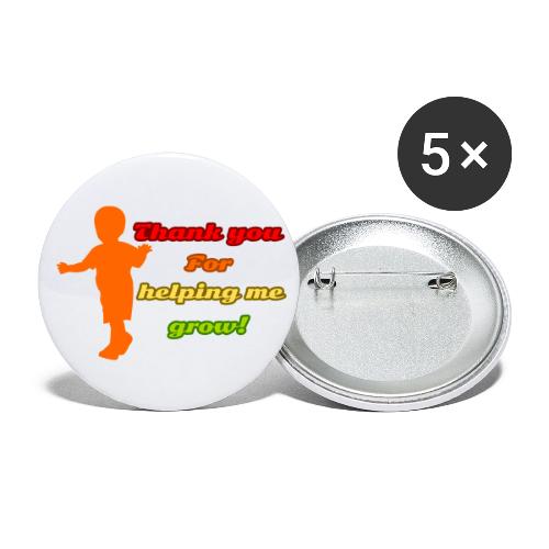 Roots and Wings - Buttons small 1'' (5-pack)