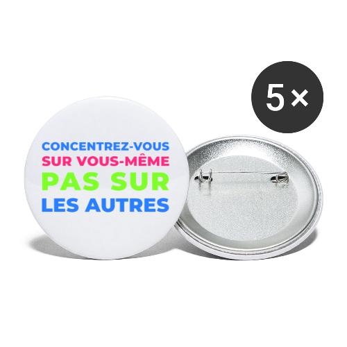 Refocus - Buttons small 1'' (5-pack)