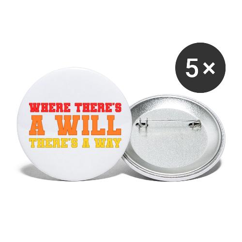 Willpower Wins - Buttons small 1'' (5-pack)