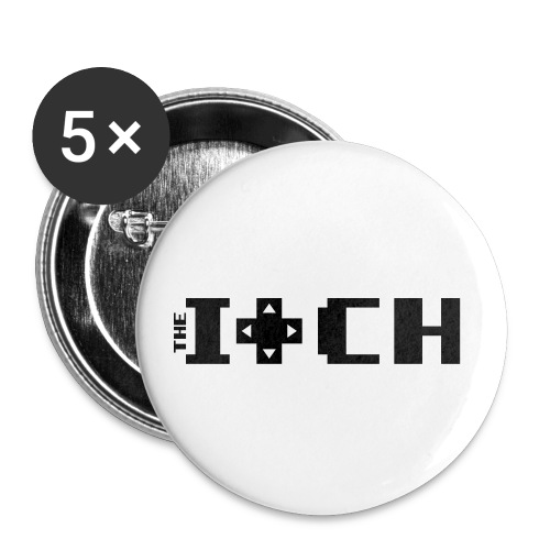 The Official Itch Shirt Logo - Buttons small 1'' (5-pack)