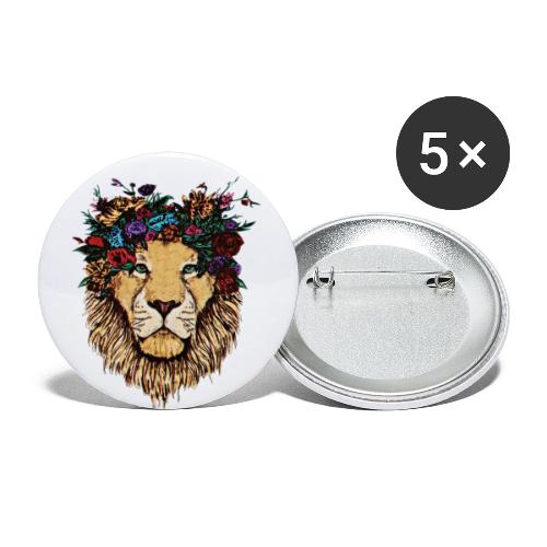 Crown of beauty - Buttons small 1'' (5-pack)