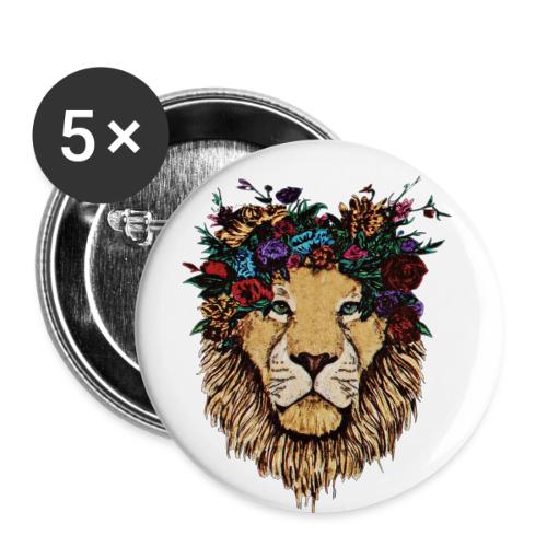 Crown of beauty - Buttons small 1'' (5-pack)