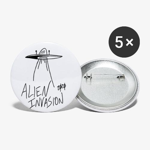 alien invasion - Buttons small 1'' (5-pack)