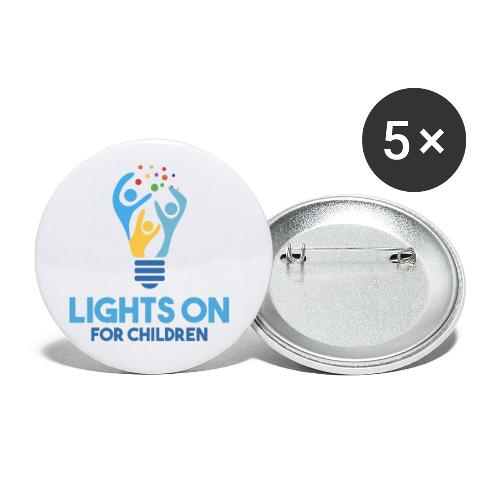 Lights On For Children - Buttons small 1'' (5-pack)