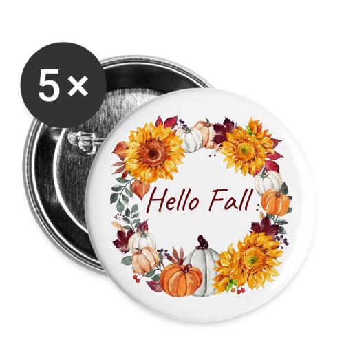 Hello Fall - Buttons small 1'' (5-pack)