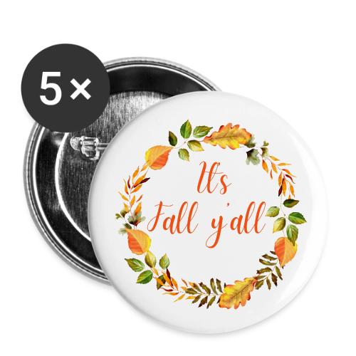 It's fall yall - Buttons small 1'' (5-pack)