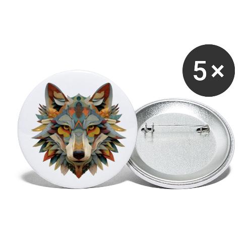 Spectrum Wolf Vision - Buttons small 1'' (5-pack)