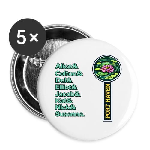 Port Haven Crew - Buttons small 1'' (5-pack)