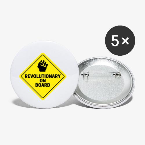 Revolutionary On Board - Buttons small 1'' (5-pack)