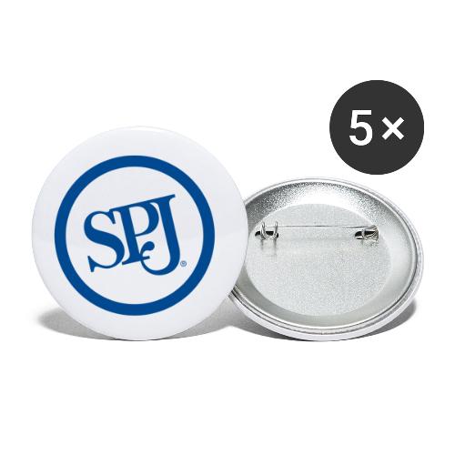 SPJ Blue Logo - Buttons small 1'' (5-pack)