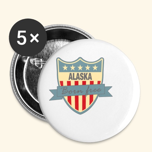 Alaska Born Free Ramirez - Buttons small 1'' (5-pack)