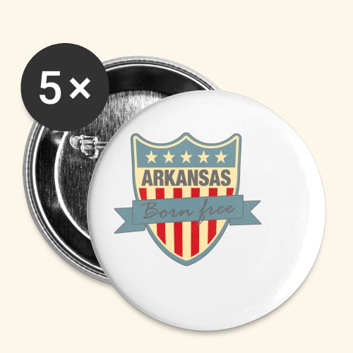 Arkansasshield Born Free Ramirez - Buttons small 1'' (5-pack)
