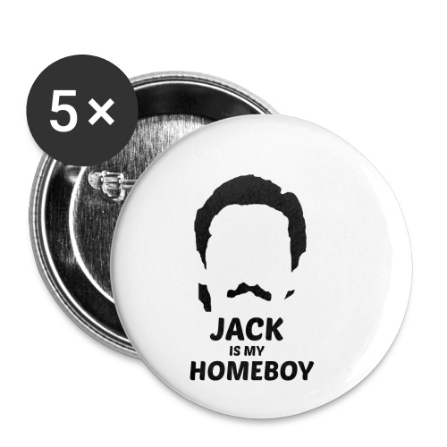 Jack is my homeboy - Buttons small 1'' (5-pack)