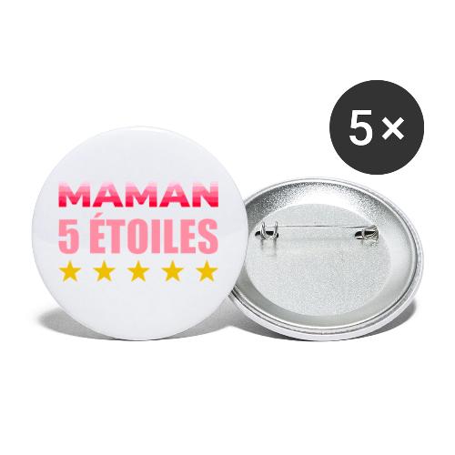 Five Star Mom - Buttons small 1'' (5-pack)
