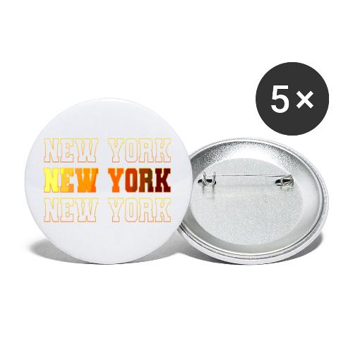 New York Varsity Echo - Buttons small 1'' (5-pack)