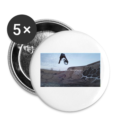 banner tshirt - Buttons small 1'' (5-pack)