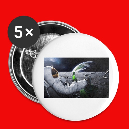 Space Man - Buttons small 1'' (5-pack)