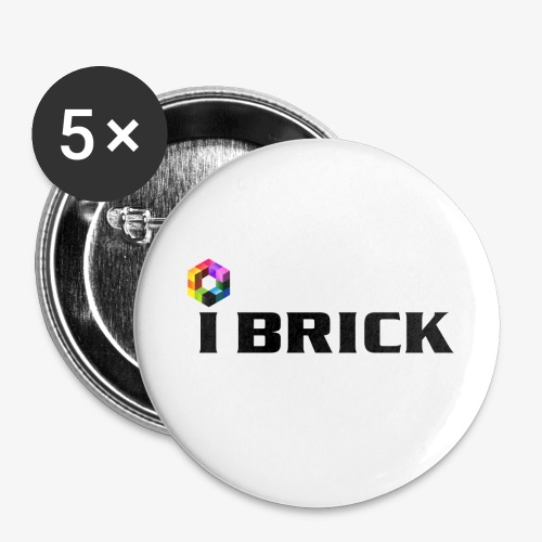 iBrick standard logo - Buttons small 1'' (5-pack)