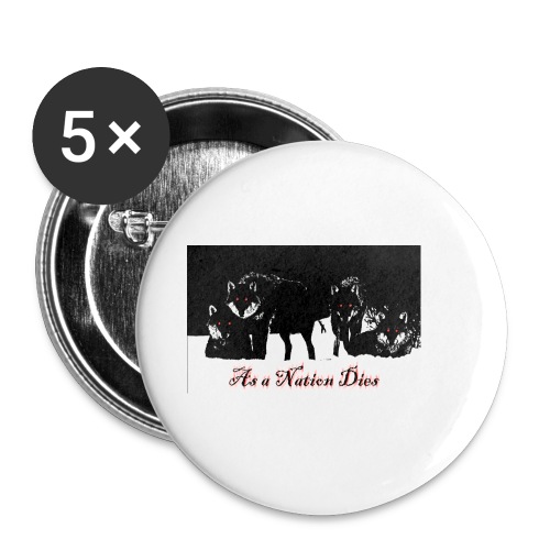 bloodwolf - Buttons small 1'' (5-pack)