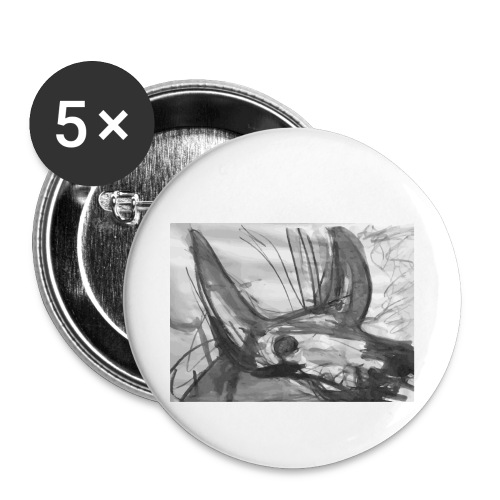 Skull - Buttons small 1'' (5-pack)