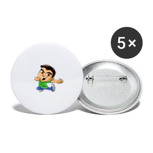 HobbyPig HobbyKarate - Buttons small 1'' (5-pack)
