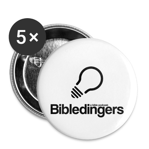 Black Logo - Buttons small 1'' (5-pack)