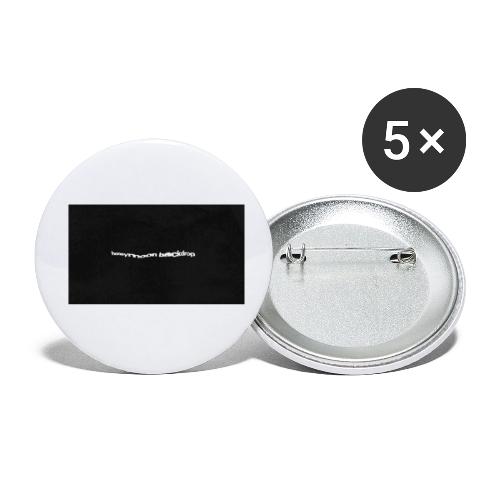 honeymoon backdrop - Buttons small 1'' (5-pack)