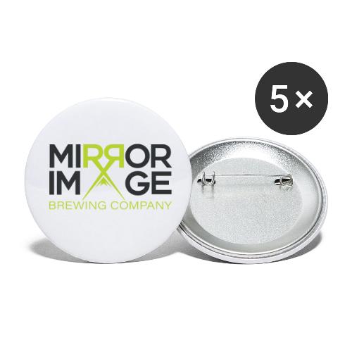 Mirror Image Brewing Company - Buttons small 1'' (5-pack)