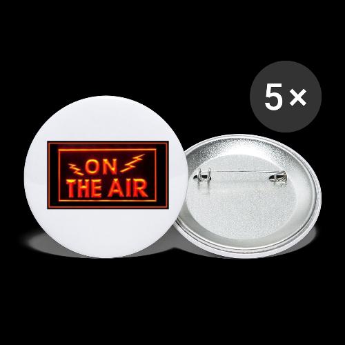 On the Air Neon Radio Sign - Buttons small 1'' (5-pack)