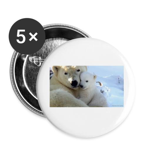 polarbearhug - Buttons small 1'' (5-pack)