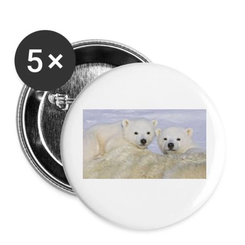 polarbears - Buttons small 1'' (5-pack)