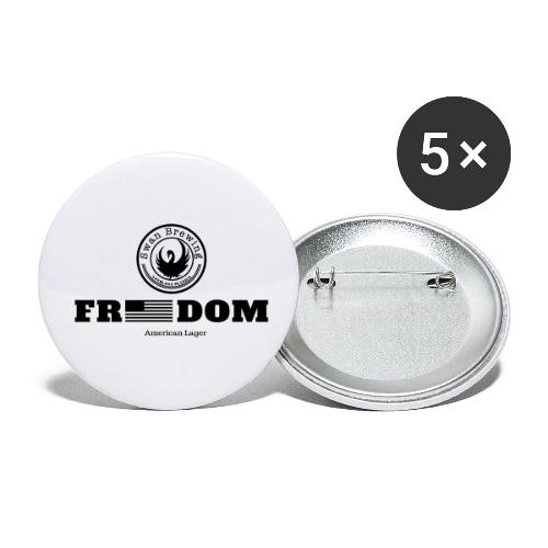 Freedom Lager - Buttons small 1'' (5-pack)