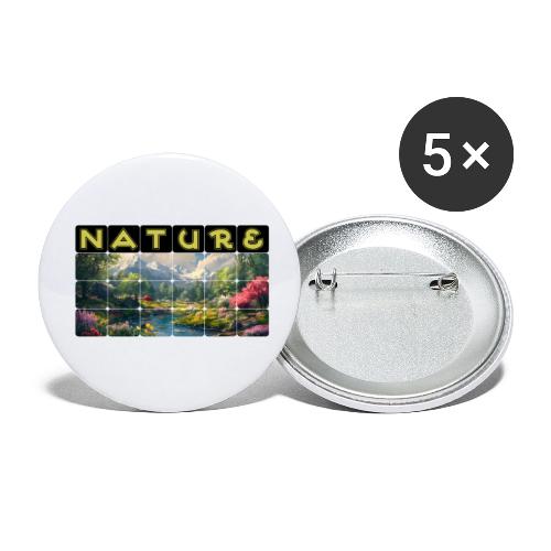 Nature: Spring Awakening - Buttons small 1'' (5-pack)