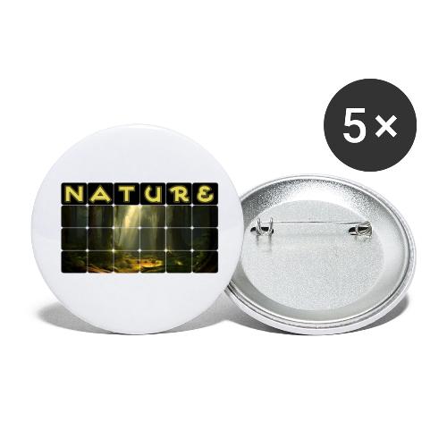 Nature: Sunlit Canopy - Buttons small 1'' (5-pack)