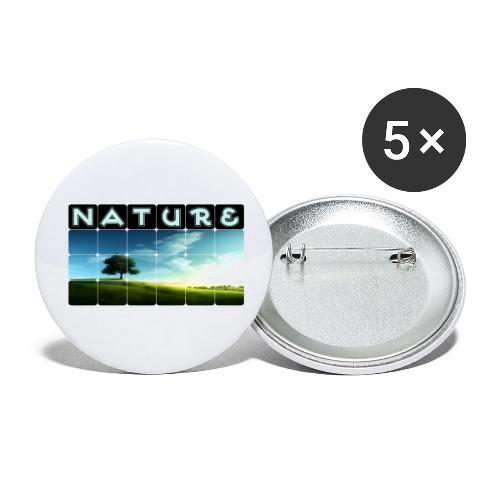 Nature: Solitary Strength - Buttons small 1'' (5-pack)