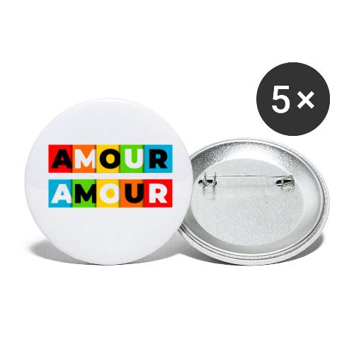 Love in Colour - Buttons small 1'' (5-pack)