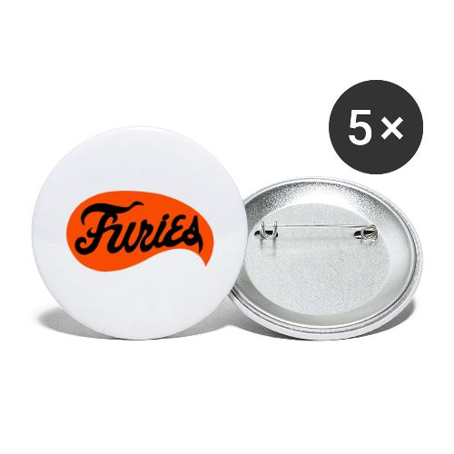 furieslogo copy - Buttons small 1'' (5-pack)