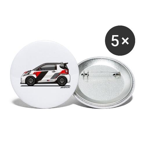 Toyota Scion GRMN iQ Concept - Buttons small 1'' (5-pack)