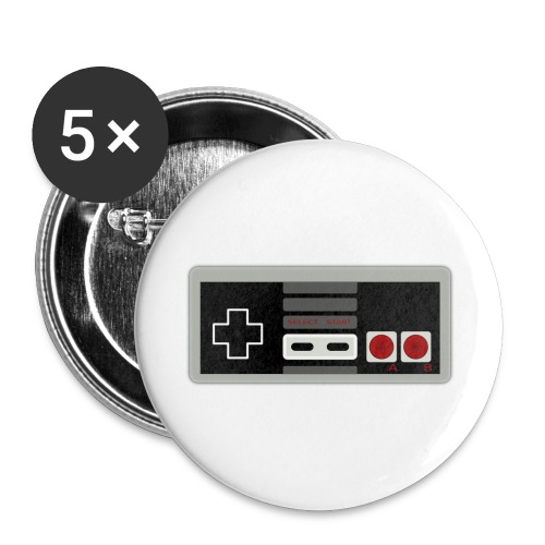 Retro Gaming Controller - Buttons small 1'' (5-pack)