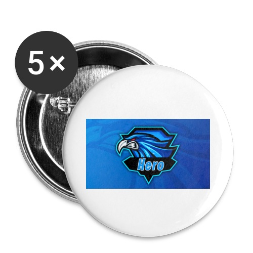 Hero Clan Logo - Buttons small 1'' (5-pack)