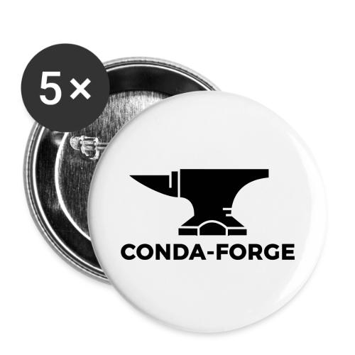 Conda-Forge Official Logo - Buttons small 1'' (5-pack)