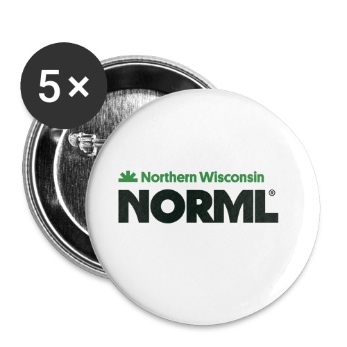 Northern Wisconsin NORML - Buttons small 1'' (5-pack)