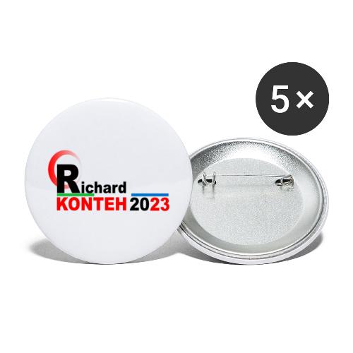 Dr. Richard Konteh 2023 - Buttons small 1'' (5-pack)