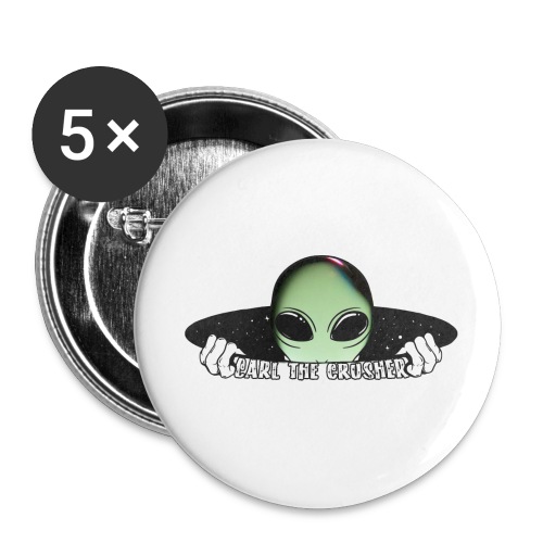Coming Through Clear - Alien Arrival - Buttons small 1'' (5-pack)